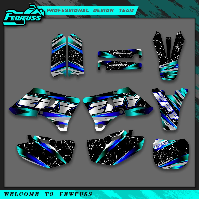Fewfuss Graphics Decals Stickers Motorcycle Background Custom Number For YAMAHA YZ 250 400 426 1998 1999 2000 2001 2002
Fewfuss Graphics Decals Stickers Motorcycle Background Custom Number For YAMAHA YZ 250 400 426 1998 1999 2000 2001 2002