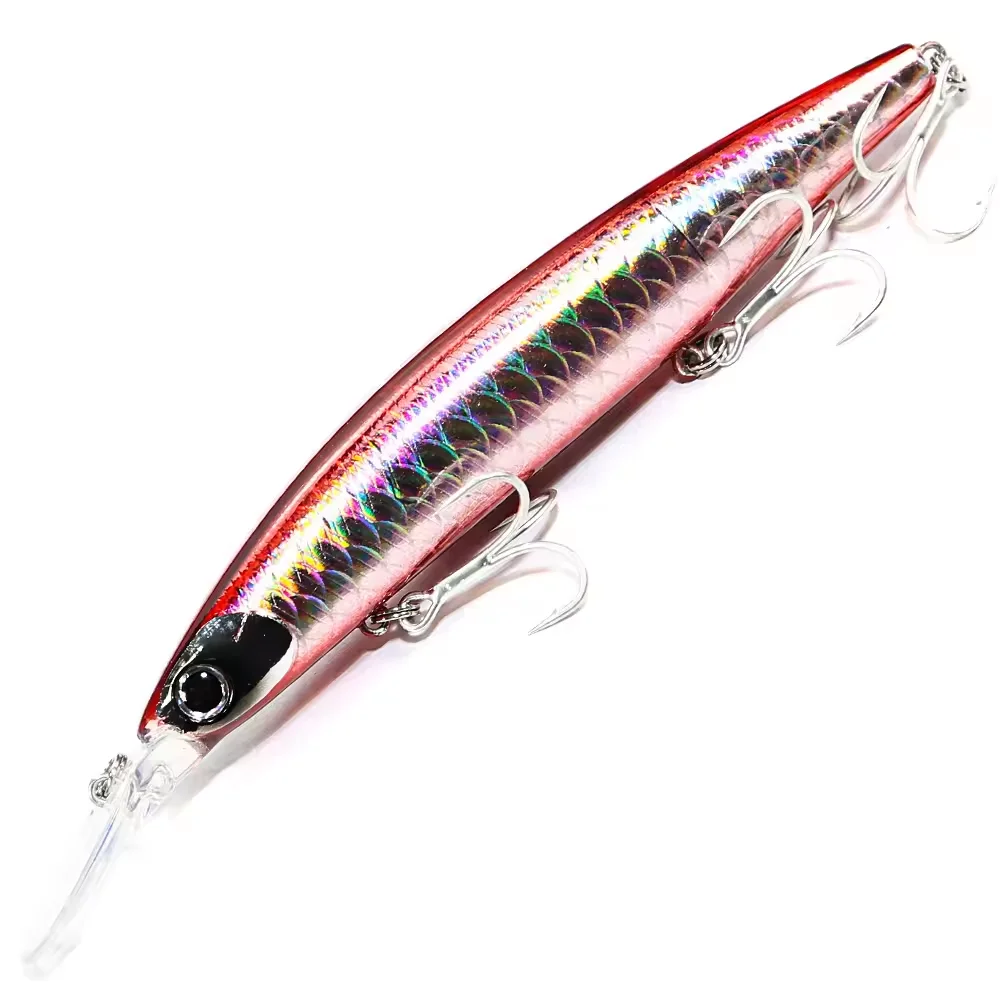 Jerkbait 138mm/24g 155mm/30g Sinking Minnow Deep UV Coating Laser Bass Fishing Lure Long Casting Trolling Sea Beach Fishing Bait
Jerkbait 138mm/24g 155mm/30g Sinking Minnow Deep UV Coating Laser Bass Fishing Lure Long Casting Trolling Sea Beach Fishing Bait