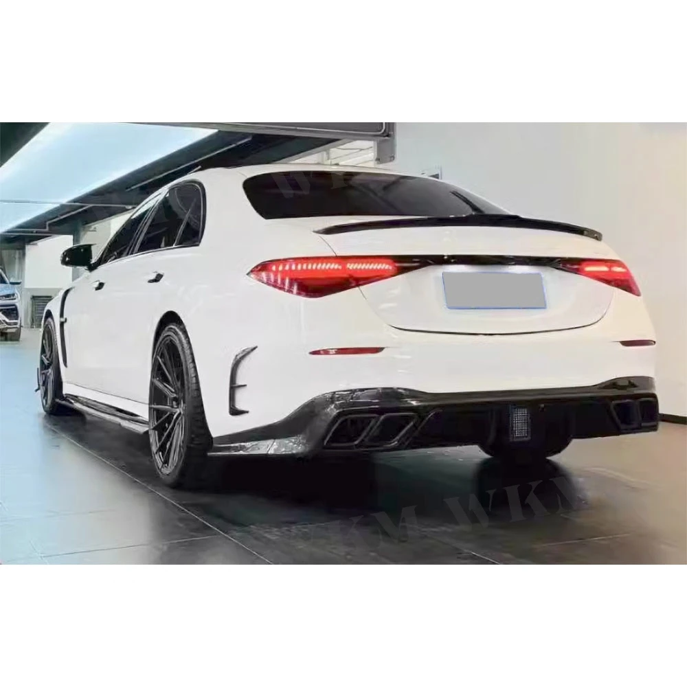 Carbon Fiber Rear Bumper Fin Splitters for Benz S Class W223 S450 S500 2021-2023 FRP Rear Bumper Splitters Exterior Accessories
Carbon Fiber Rear Bumper Fin Splitters for Benz S Class W223 S450 S500 2021-2023 FRP Rear Bumper Splitters Exterior Accessories