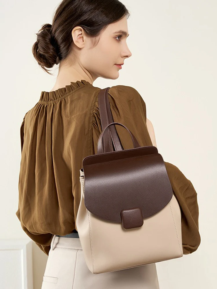 Zency Women's Fashion Small Roomy Backpack Split Leather Multipocket Knapsack OL Bag Pack
Zency Women's Fashion Small Roomy Backpack Split Leather Multipocket Knapsack OL Bag Pack