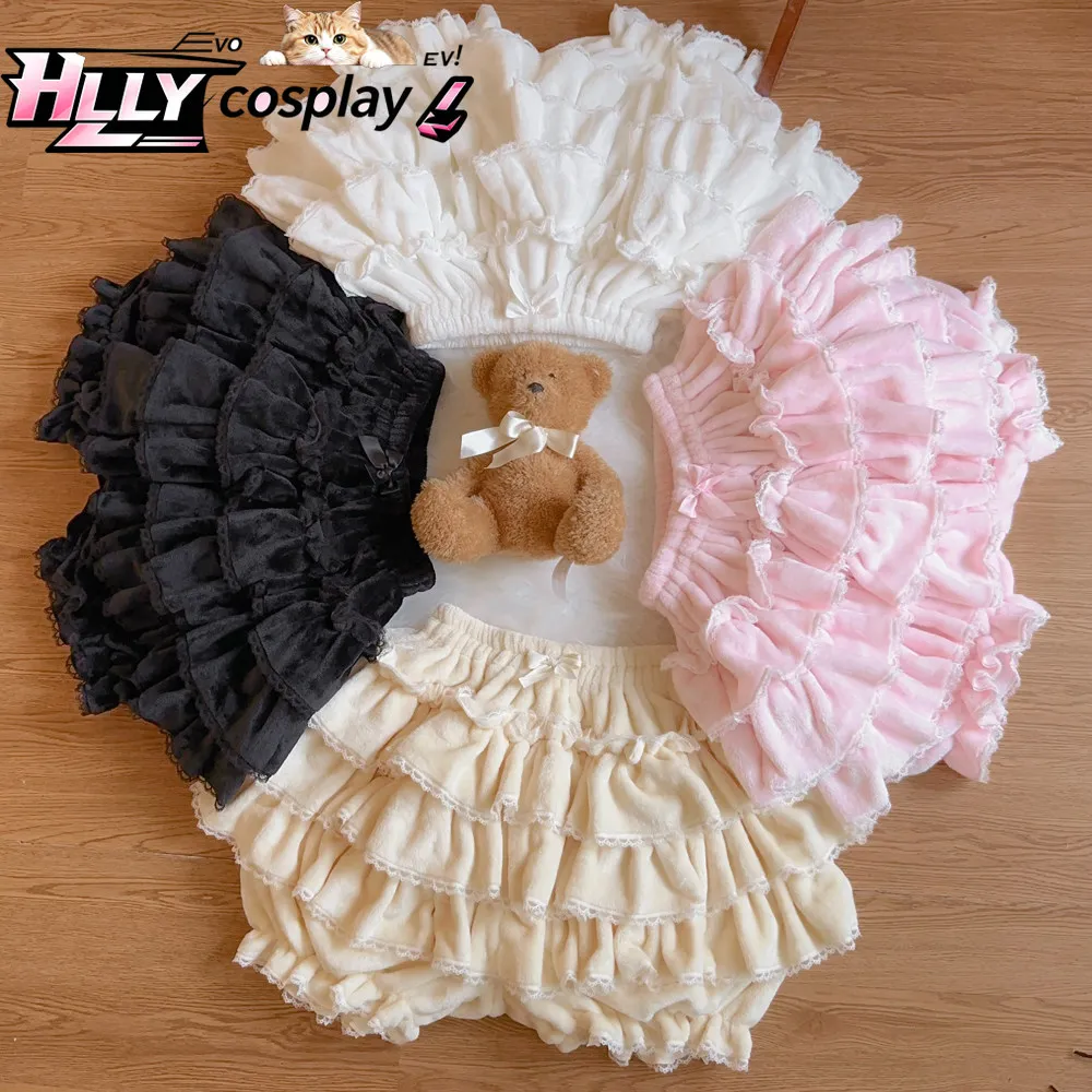 2025 Sweet Lolita Warm Padded Pumpkin Shorts Cake Ballet Petticoat Skirt Cosplay Costume Halloween Party Soft Fabric for Women
2025 Sweet Lolita Warm Padded Pumpkin Shorts Cake Ballet Petticoat Skirt Cosplay Costume Halloween Party Soft Fabric for Women