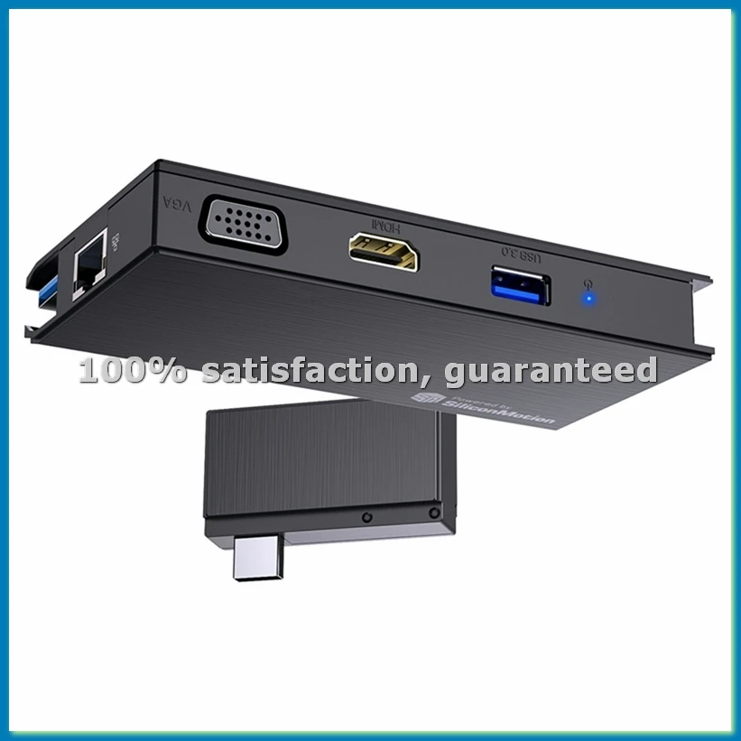 1080P USB3.0 -Compatible Portable Docking Station Multiport Travel Adapter with 4K HD USB VGA Ports for Laptops-A09I
1080P USB3.0 -Compatible Portable Docking Station Multiport Travel Adapter with 4K HD USB VGA Ports for Laptops-A09I