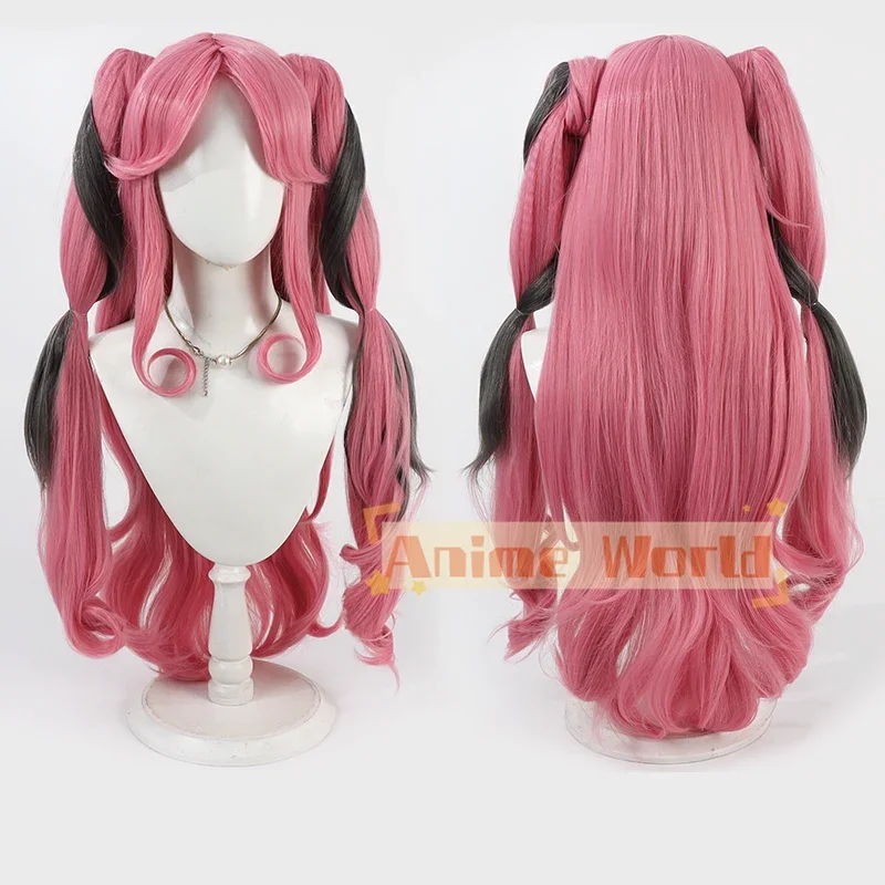 New Futari wa Pretty Cure Cure Kiss Meroron Cosplay Wig 70cm Hot Pink Mixed Black Heat Resistant Synthetic Hair
New Futari wa Pretty Cure Cure Kiss Meroron Cosplay Wig 70cm Hot Pink Mixed Black Heat Resistant Synthetic Hair
