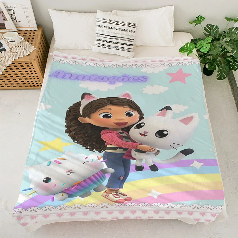 Fluffy Soft Blankets S-Gabbys Dollhouses Blanket Warm Bedding Set Double Bed Blankets Decorative Sofa Blanket Knee Anime Blanket
Fluffy Soft Blankets S-Gabbys Dollhouses Blanket Warm Bedding Set Double Bed Blankets Decorative Sofa Blanket Knee Anime Blanket