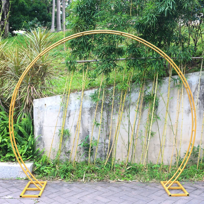 New Wedding Double Ring Single Pole Arch Round Wedding Decoration Flower Stand Home Party Background Decorative Shelf
New Wedding Double Ring Single Pole Arch Round Wedding Decoration Flower Stand Home Party Background Decorative Shelf