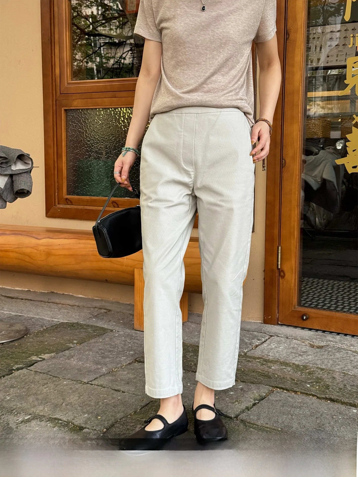 High Waist Slim Straight Leg Pants Women's Commuter Cigarette Pants Summer Casual Trousers Nine Points Small Size
High Waist Slim Straight Leg Pants Women's Commuter Cigarette Pants Summer Casual Trousers Nine Points Small Size