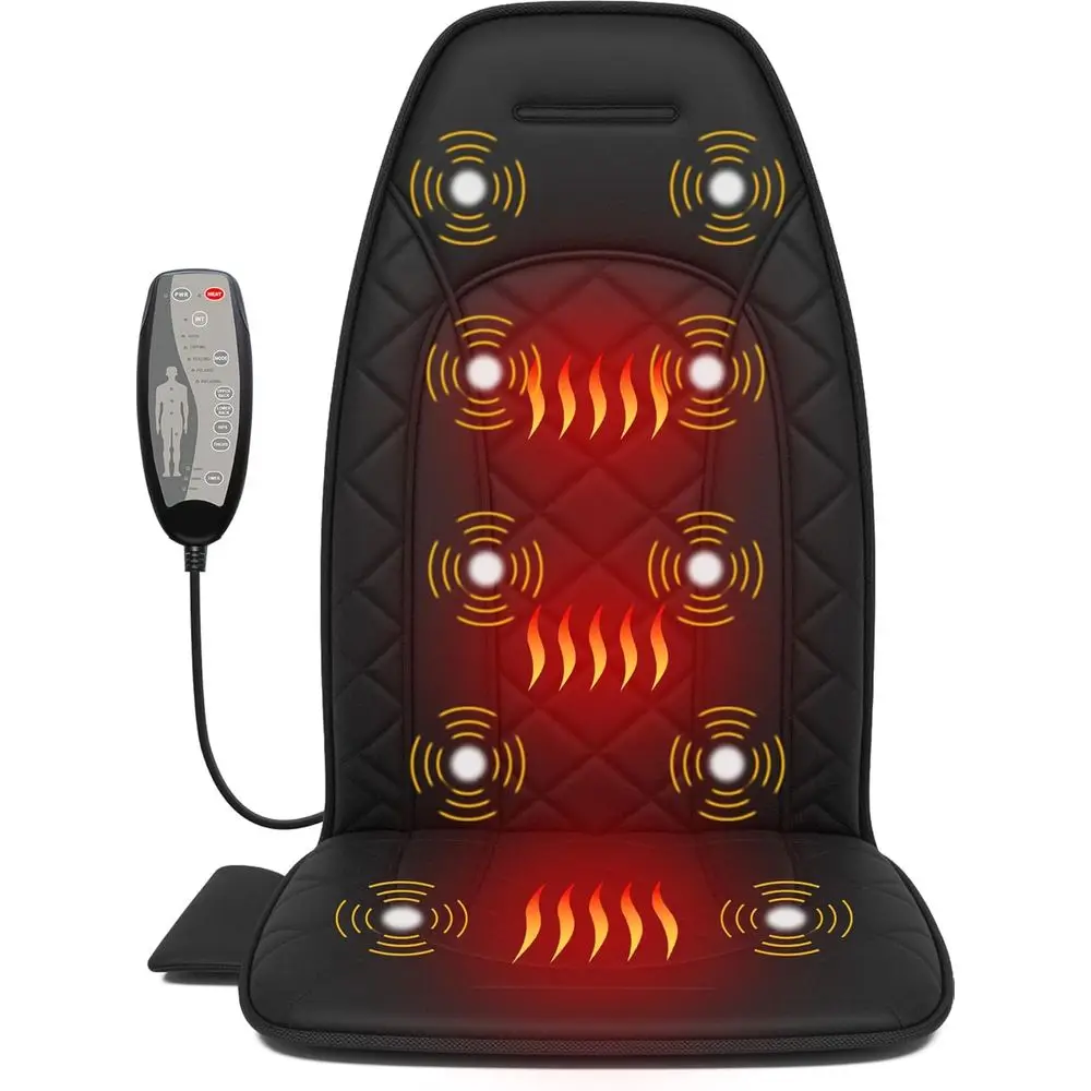 Portable Vibration Massager with Heat for Chair and Home Use
Portable Vibration Massager with Heat for Chair and Home Use