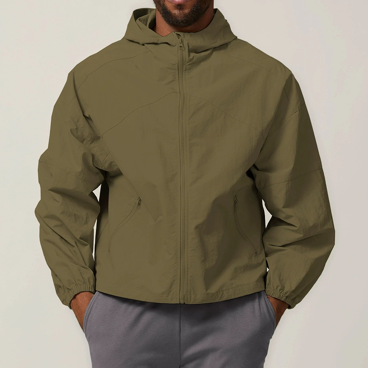 Waterproof Hiking Jacket Men Outdoor Sport Windproof Hooded Windbreaker Long Sleeve Pocket Loose Hiking Climbing Trekking Coat
Waterproof Hiking Jacket Men Outdoor Sport Windproof Hooded Windbreaker Long Sleeve Pocket Loose Hiking Climbing Trekking Coat