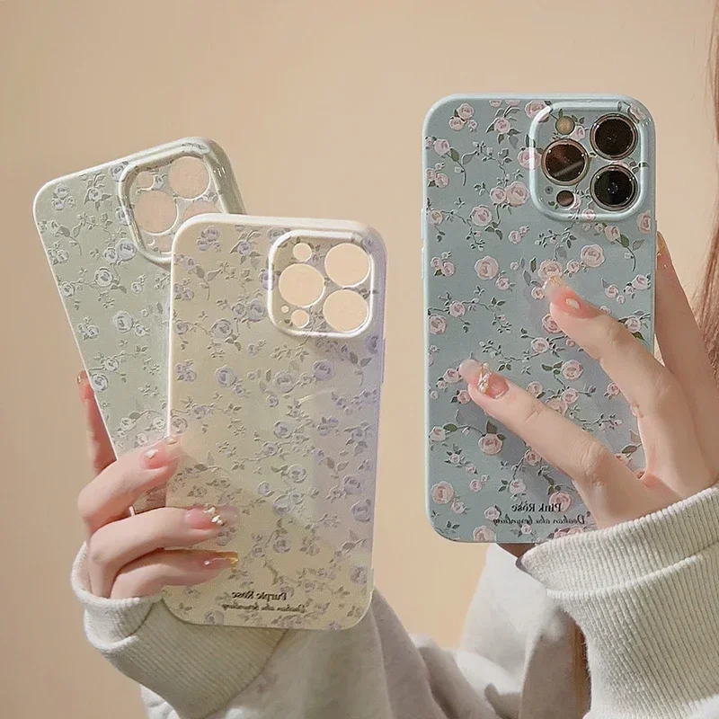 Retro Shattered Flowers Phone Case For iPhone 15 14 13 12 11 Pro Max Fashion Simple Floral Soft Shell Shockproof Bumper Cover
Retro Shattered Flowers Phone Case For iPhone 15 14 13 12 11 Pro Max Fashion Simple Floral Soft Shell Shockproof Bumper Cover