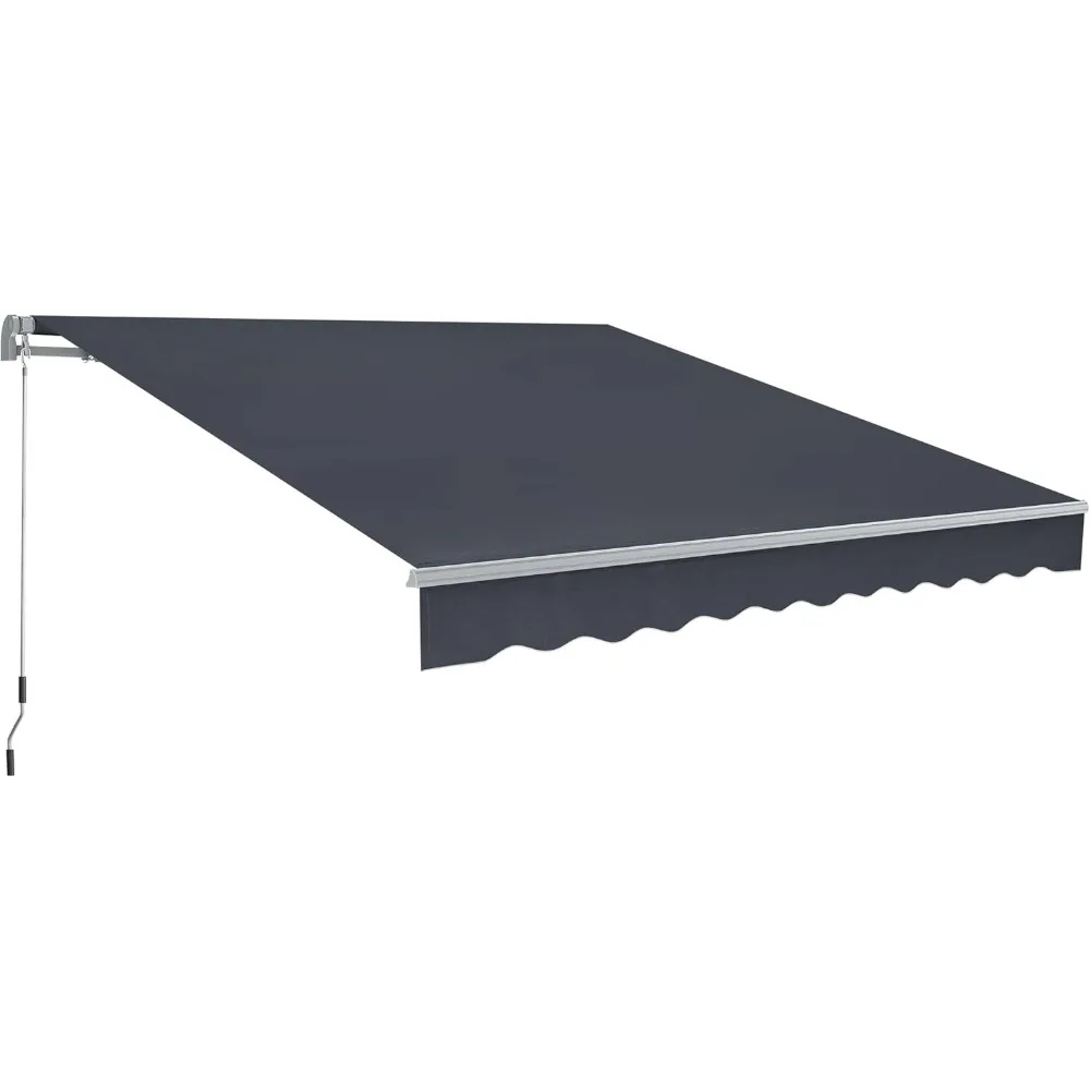 Patio Awning 10x8 Feet Sunshade Canopy for Manual Retractable Awnings, 4627 (Dark Grey, 10x8ft)
Patio Awning 10x8 Feet Sunshade Canopy for Manual Retractable Awnings, 4627 (Dark Grey, 10x8ft)