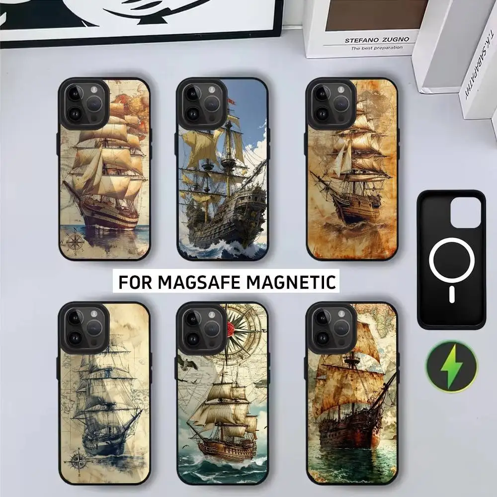 Pirate ships Phone Case For iPhone17,16,15,14,13,12,11 Plus,Pro Magnetic For Magsafe Wireless Charging
Pirate ships Phone Case For iPhone17,16,15,14,13,12,11 Plus,Pro Magnetic For Magsafe Wireless Charging