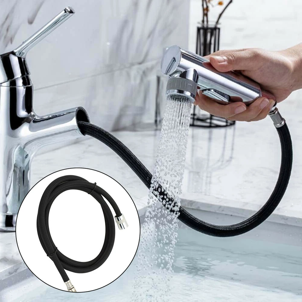 Replacements Shower Hose Black Fittings Flexible For Sink Kitchen Faucets Hoses Length 1500 Mm With Pull-out Shower
Replacements Shower Hose Black Fittings Flexible For Sink Kitchen Faucets Hoses Length 1500 Mm With Pull-out Shower
