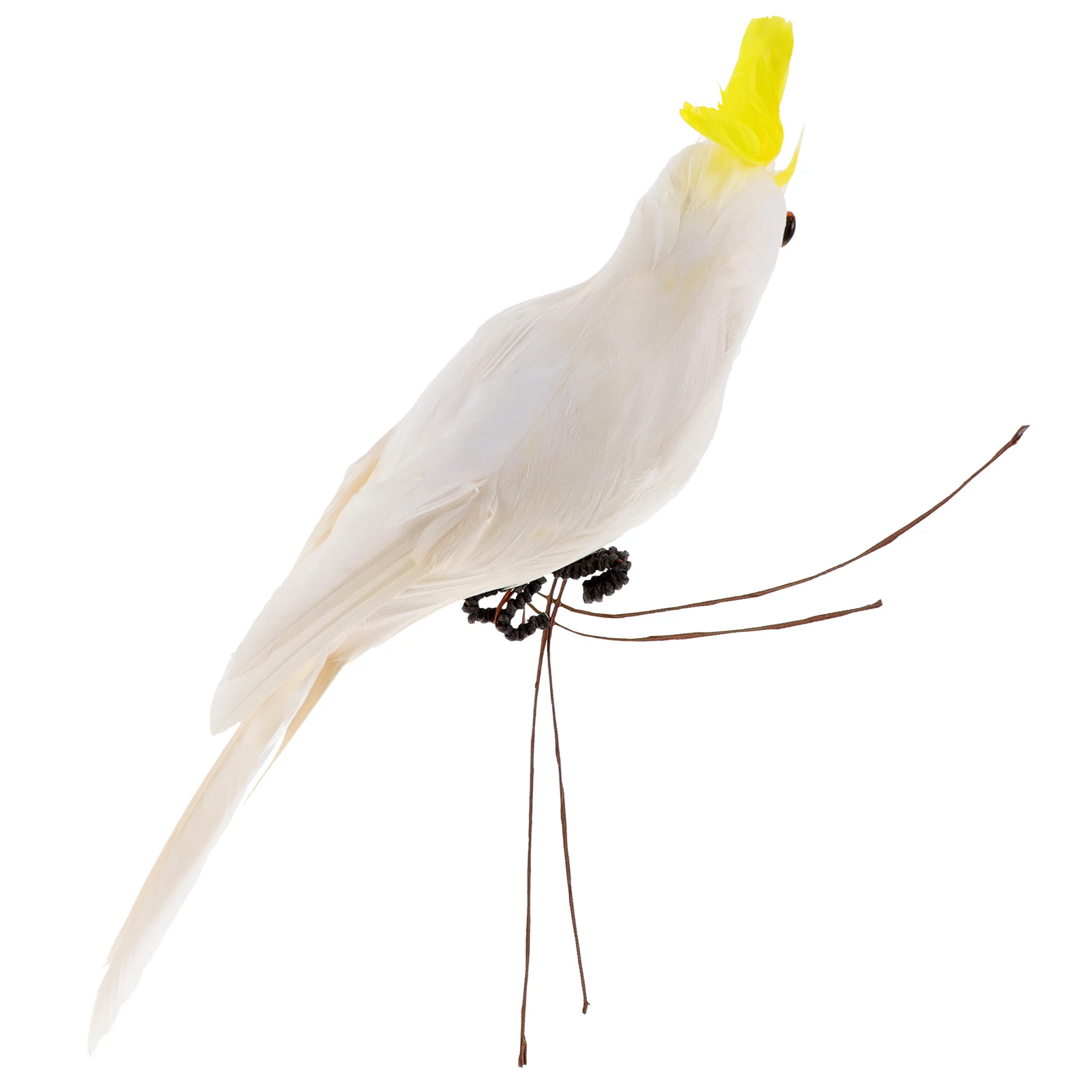 Foam Feathered Parrot Ornaments Artificial Birds White Color Lifelike Models Decorative Accessories for Garden Home Office
Foam Feathered Parrot Ornaments Artificial Birds White Color Lifelike Models Decorative Accessories for Garden Home Office