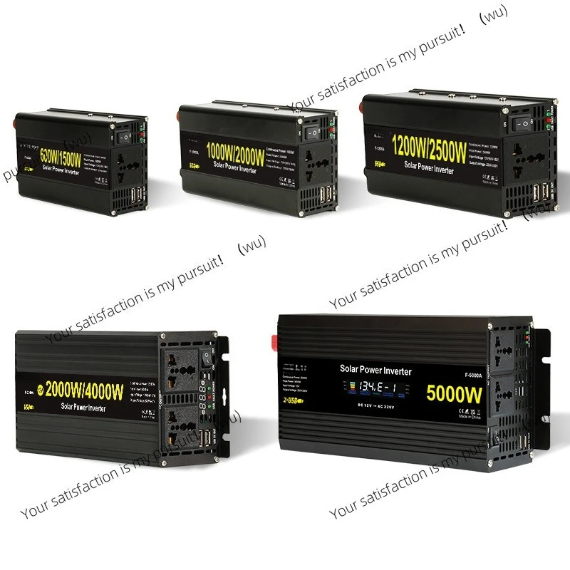 Синусоидальный инвертор 600 Вт-5000 Вт автомобильный инвертор 12-24 В до 220 В
Синусоидальный инвертор 600 Вт-5000 Вт автомобильный инвертор 12-24 В до 220 В