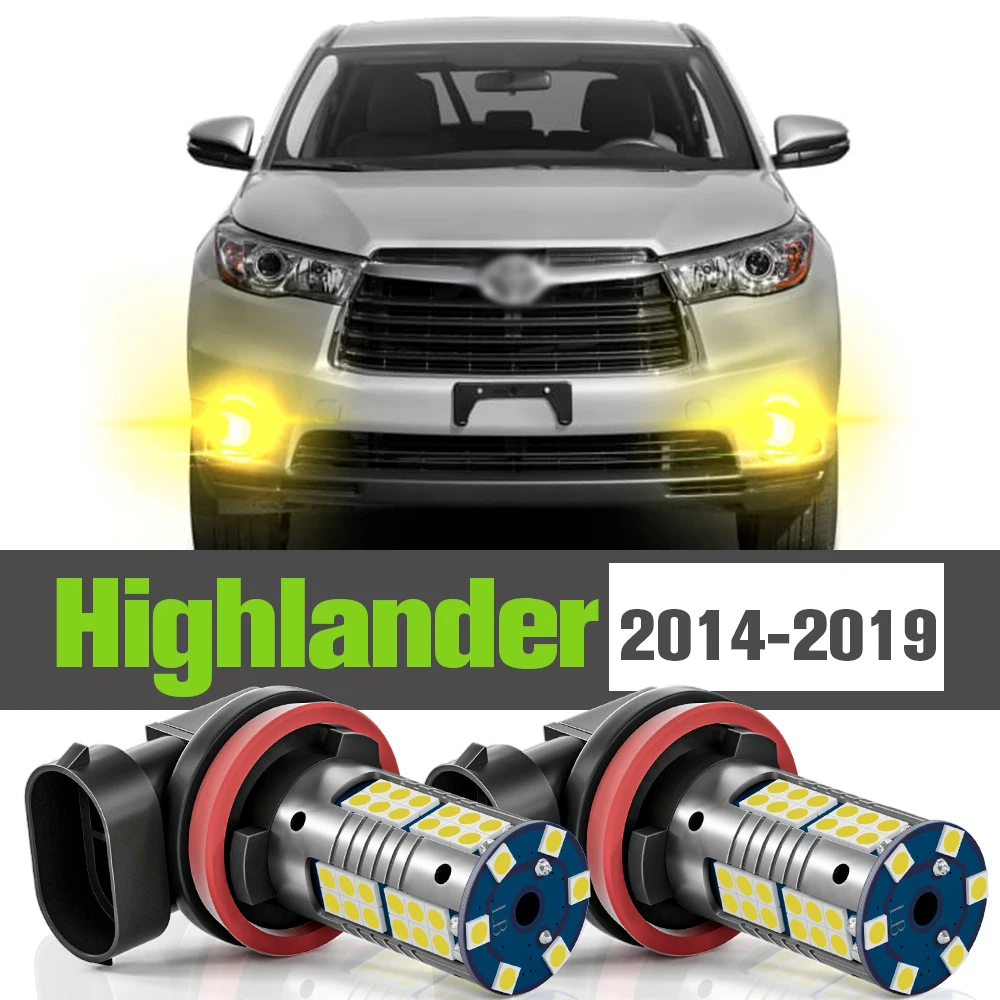 2x LED Fog Light Accessories Lamp For Toyota Highlander 2014-2019 2015 2016 2017 2018
2x LED Fog Light Accessories Lamp For Toyota Highlander 2014-2019 2015 2016 2017 2018