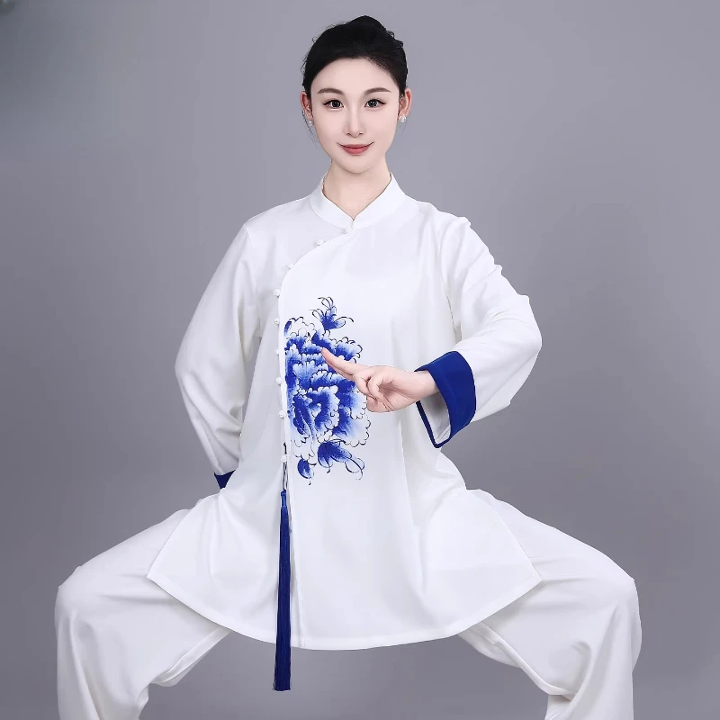 Women Hand Painted Tai Chi Outfit Lightweight Chiffon Summer Kung Fu Dress Flowy Breathable Martial Arts Practice Wear
Women Hand Painted Tai Chi Outfit Lightweight Chiffon Summer Kung Fu Dress Flowy Breathable Martial Arts Practice Wear