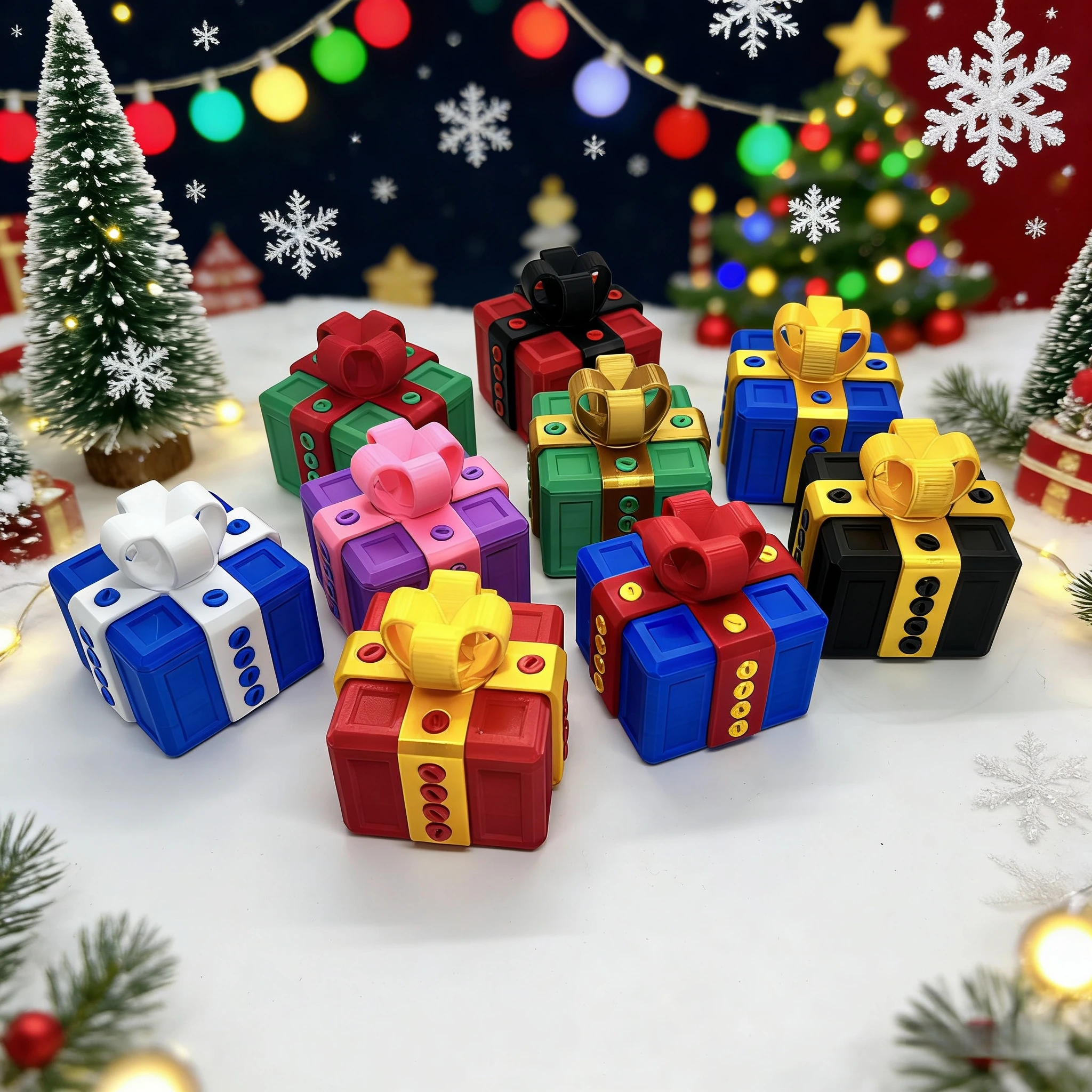 3D Printed Prank Gift Box With Screws, 2.36 Inch Surprise Money Puzzle Box, Funny Trick Gift For Christmas, Halloween & Holidays
3D Printed Prank Gift Box With Screws, 2.36 Inch Surprise Money Puzzle Box, Funny Trick Gift For Christmas, Halloween & Holidays