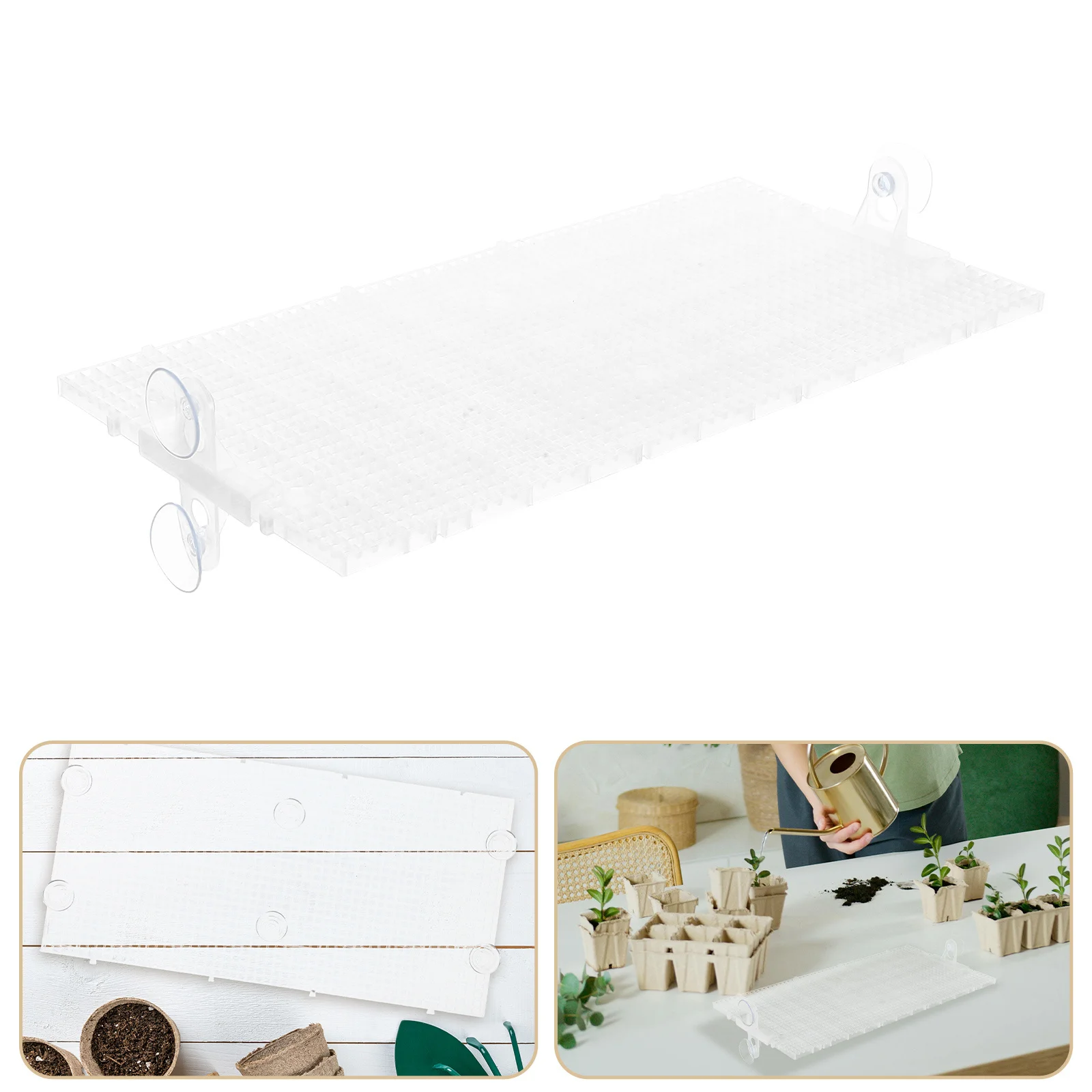 1Set Planter Base Tray Plastic Grid Divider Semi-Transparent Elevated Tray Clips Foot Pads Healthy Plant Growth Balcony
1Set Planter Base Tray Plastic Grid Divider Semi-Transparent Elevated Tray Clips Foot Pads Healthy Plant Growth Balcony