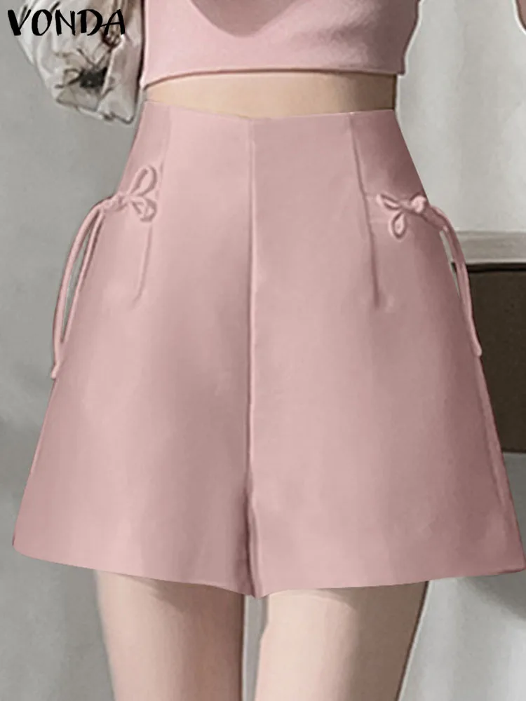 VONDA Women Mini Short 2024 Fashion Sexy Party Hot Short New Chinese Style Solid Color Satin Elegant Wide Leg Shorts Bottoms
VONDA Women Mini Short 2024 Fashion Sexy Party Hot Short New Chinese Style Solid Color Satin Elegant Wide Leg Shorts Bottoms