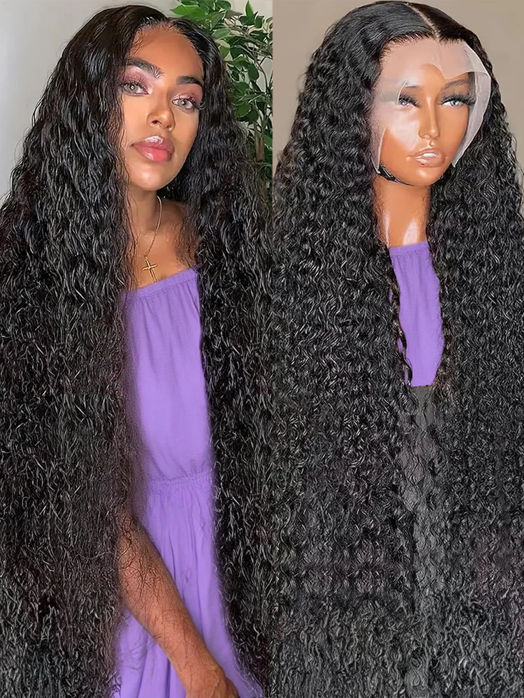 13x4 13x6 Water Wave Curly HD Transparent Lace Front Wigs Deep Wave Lace Frontal Pre Plucked 100% Human Hair Wigs 300% Density
13x4 13x6 Water Wave Curly HD Transparent Lace Front Wigs Deep Wave Lace Frontal Pre Plucked 100% Human Hair Wigs 300% Density