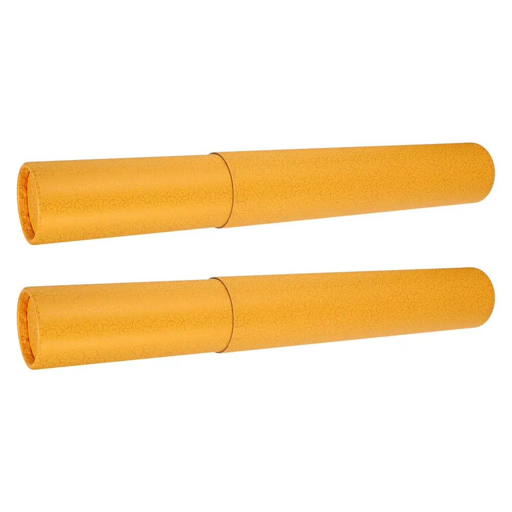 2pcs Calligraphy Cylinder Boxes Durable Poster Tubes for Paintings Artwork Packaging Containers
2pcs Calligraphy Cylinder Boxes Durable Poster Tubes for Paintings Artwork Packaging Containers