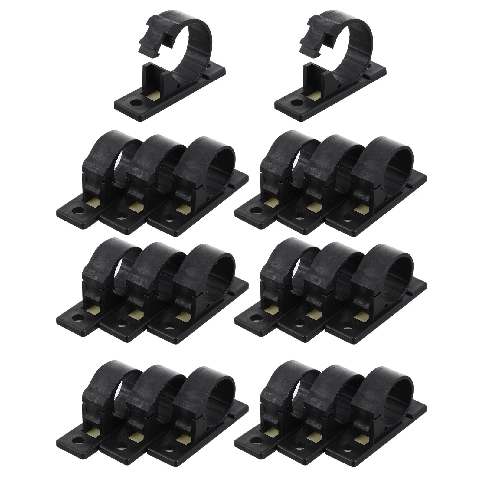 20pcs Cable Clips Self Adhesive Wire Organizer Home Fixation Cord Management Desk Accessories Plastic Clamp Thread Arranger
20pcs Cable Clips Self Adhesive Wire Organizer Home Fixation Cord Management Desk Accessories Plastic Clamp Thread Arranger