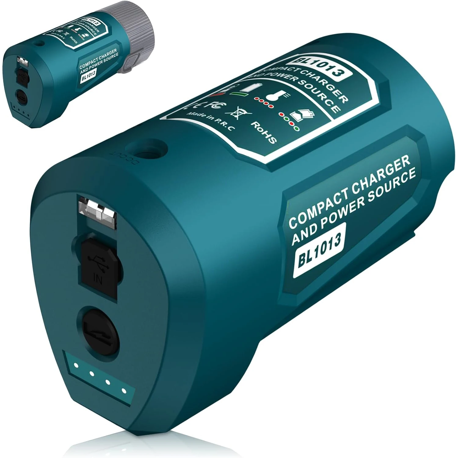 NEW USB Adapter for Makita12V Battery for Heated Jacket,USB Output DC Outlet,Type-C Input Charing for Makita 12V Battery
NEW USB Adapter for Makita12V Battery for Heated Jacket,USB Output DC Outlet,Type-C Input Charing for Makita 12V Battery