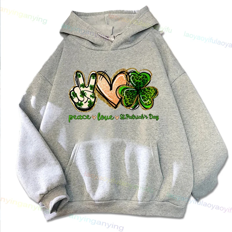 Lucky ST Patrick's Day Graphic Pattern Hoodie Love Letter Men Women Letter Long Sleeve Tshirt Tee Tops Streetwear Harajuku
Lucky ST Patrick's Day Graphic Pattern Hoodie Love Letter Men Women Letter Long Sleeve Tshirt Tee Tops Streetwear Harajuku