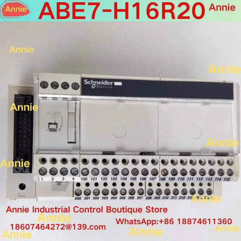 Second-hand test OK PLC expansion module ABE7-H16R20
Second-hand test OK PLC expansion module ABE7-H16R20