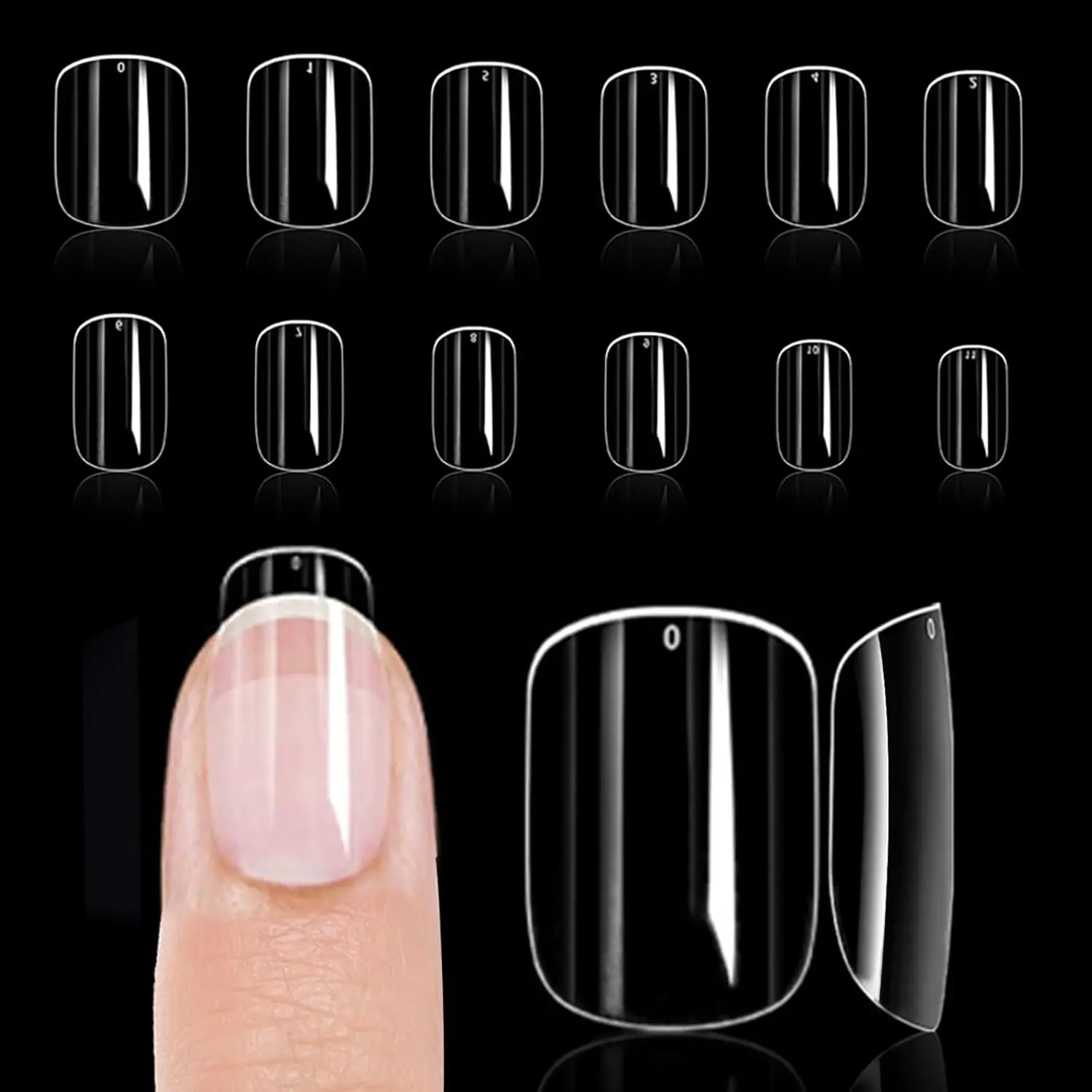 Short Square Nail Tips, 240Pcs Soft Gel Pre Filed Acrylic Almond Fake Nails, Gel Nail Tips, for Extension Manicure Salon DIY at Home 12 Sizes
Short Square Nail Tips, 240Pcs Soft Gel Pre Filed Acrylic Almond Fake Nails, Gel Nail Tips, for Extension Manicure Salon DIY at Home 12 Sizes