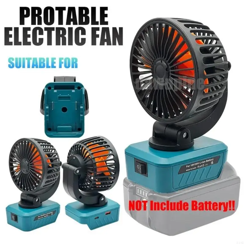 Foldable Cooling Fan With USB Type C Port For BL1860.BL1850 18V/20V Battery Perfect For Indoor Outdoor Camping Work F19E
Foldable Cooling Fan With USB Type C Port For BL1860.BL1850 18V/20V Battery Perfect For Indoor Outdoor Camping Work F19E