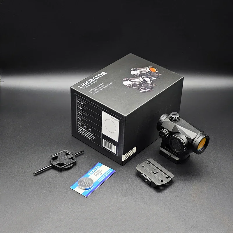 Original Liberator II 1x22mm Mini Red Dot Sight Riflescope 2MOA Reticle Optics Shake N’ Wake for Real Weapon
Original Liberator II 1x22mm Mini Red Dot Sight Riflescope 2MOA Reticle Optics Shake N’ Wake for Real Weapon