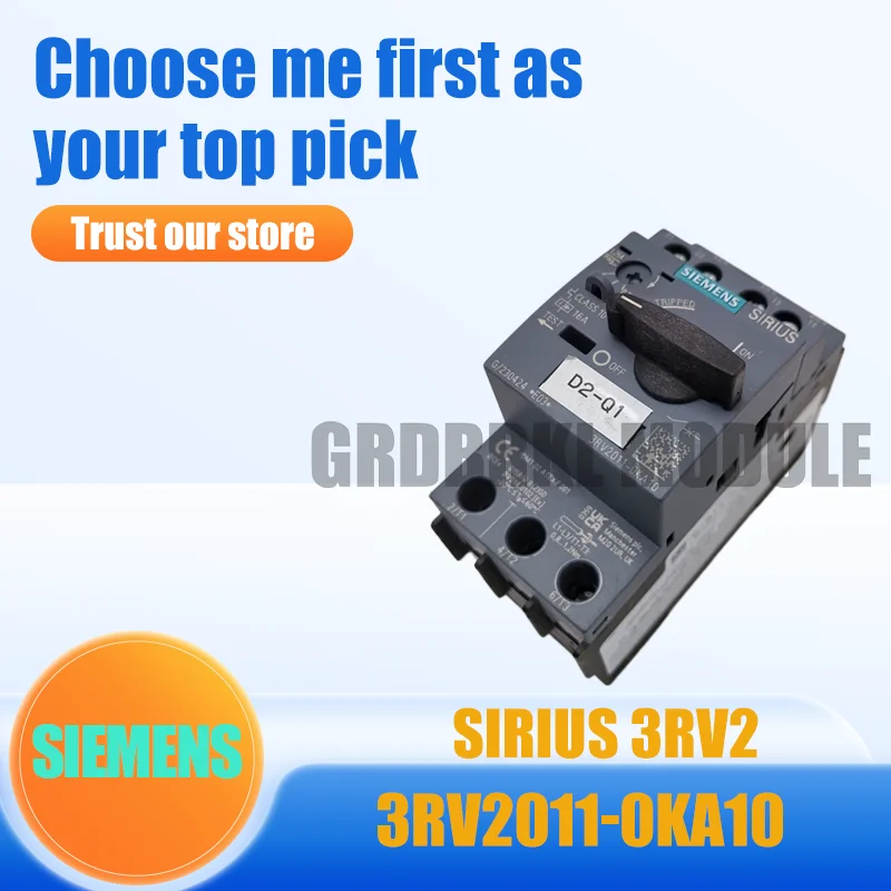 New Original SIEMENS 3RV2011-0KA10 Motor Protection Circuit Breaker 0.9-1.25A
New Original SIEMENS 3RV2011-0KA10 Motor Protection Circuit Breaker 0.9-1.25A