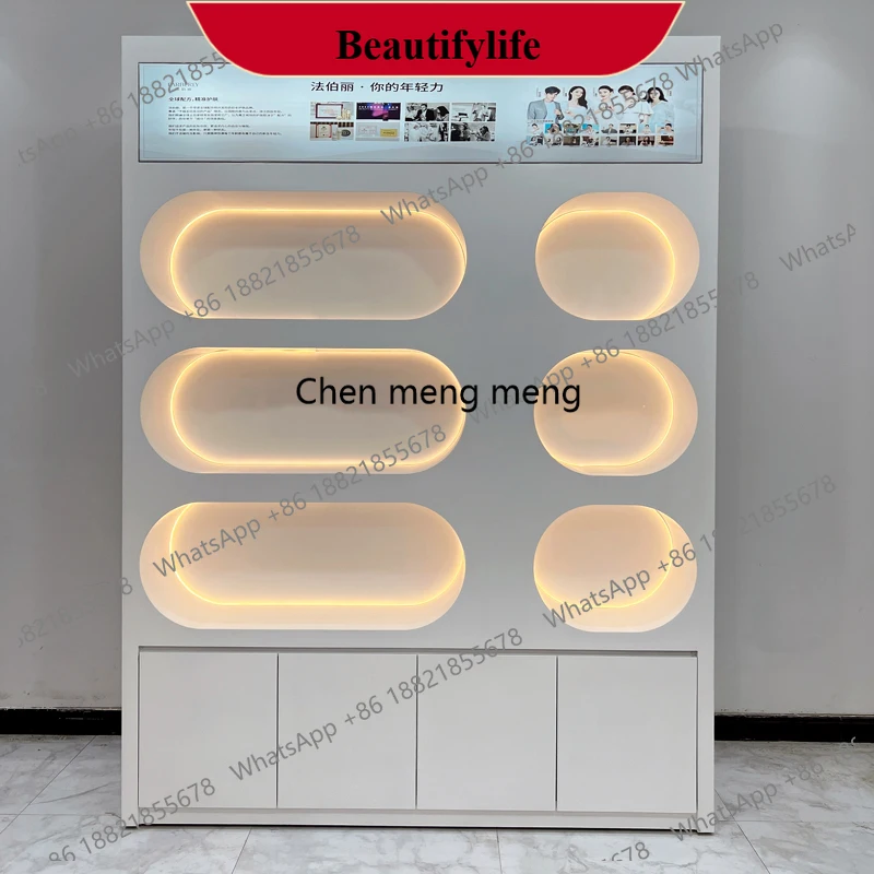 F185 Nordic Creative Cosmetics Display Cabinets Modern Design High-end and Grand Beauty Salon Shelf Office Furniture
F185 Nordic Creative Cosmetics Display Cabinets Modern Design High-end and Grand Beauty Salon Shelf Office Furniture