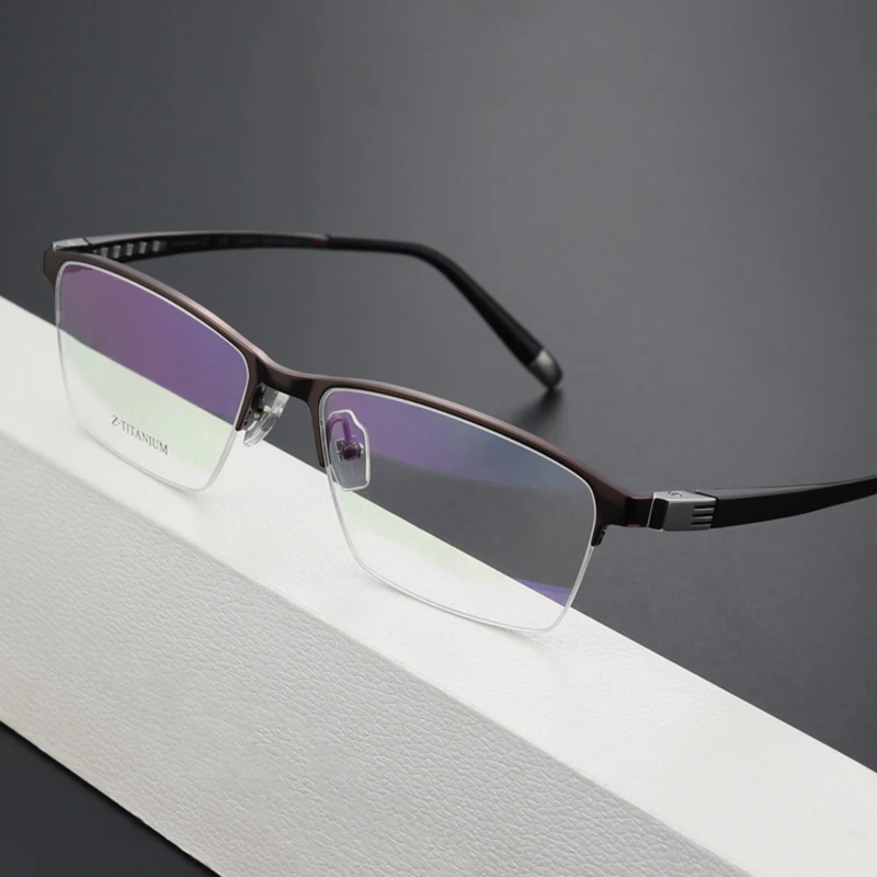 New Men's Square Retro Business Half Frame Eyeglasses Frame Titanium Luxury Fashion Reading Computer Optics Prescription Glasses
New Men's Square Retro Business Half Frame Eyeglasses Frame Titanium Luxury Fashion Reading Computer Optics Prescription Glasses