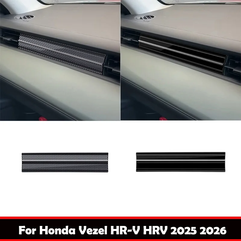 For Honda Vezel H-RV HRV 2025 2026 front dashboard center conlose panle strip Copilot air conditions outlet panle cover stickers
For Honda Vezel H-RV HRV 2025 2026 front dashboard center conlose panle strip Copilot air conditions outlet panle cover stickers