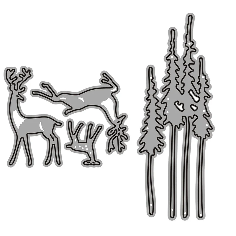 Forest deer Metal Cutting Dies for DIY Scrapbook Album Paper Card Decoration Crafts Embossing 2022 New Dies
Forest deer Metal Cutting Dies for DIY Scrapbook Album Paper Card Decoration Crafts Embossing 2022 New Dies