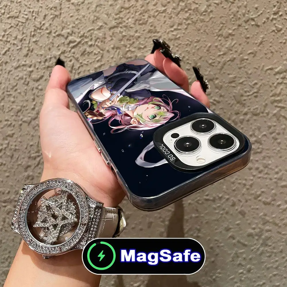 Чехол для телефона «Убийца демонов» Mitsuri для iPhone 16, 15, 14, 13, 12, 11 Pro Max Plus, полупрозрачный цветной защитный чехол MagSafe для мобильных телефонов
Чехол для телефона «Убийца демонов» Mitsuri для iPhone 16, 15, 14, 13, 12, 11 Pro Max Plus, полупрозрачный цветной защитный чехол MagSafe для мобильных телефонов