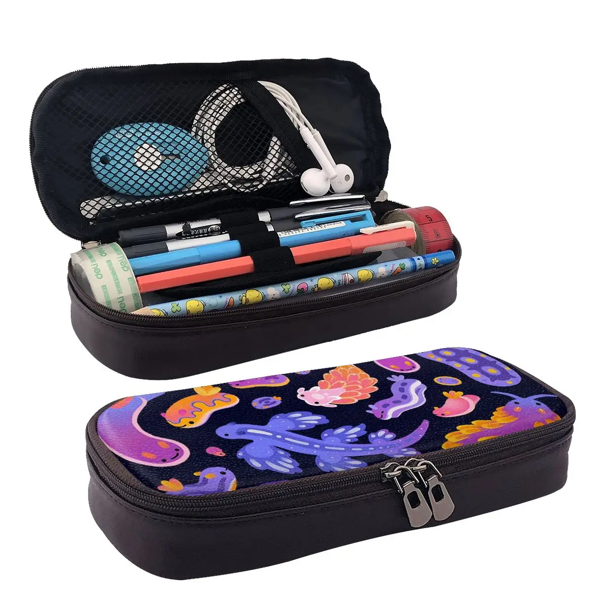 Sea Slug Leather Pencil Case for Kids School Pen Box Pencil Bag Stationery Supplies Pen Holder Bag
Sea Slug Leather Pencil Case for Kids School Pen Box Pencil Bag Stationery Supplies Pen Holder Bag