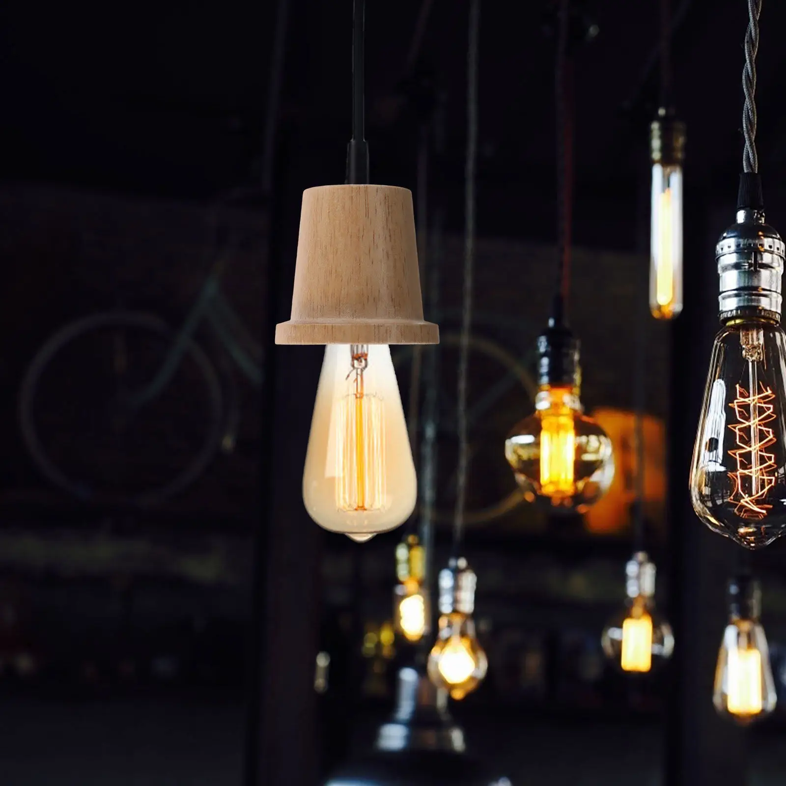 Wood Lamp Finial Cap Sturdy Flat Bottom Decorative Lighting for Table Pendant Floor Lamps Stylish Lamp Finial Replacement Light
Wood Lamp Finial Cap Sturdy Flat Bottom Decorative Lighting for Table Pendant Floor Lamps Stylish Lamp Finial Replacement Light