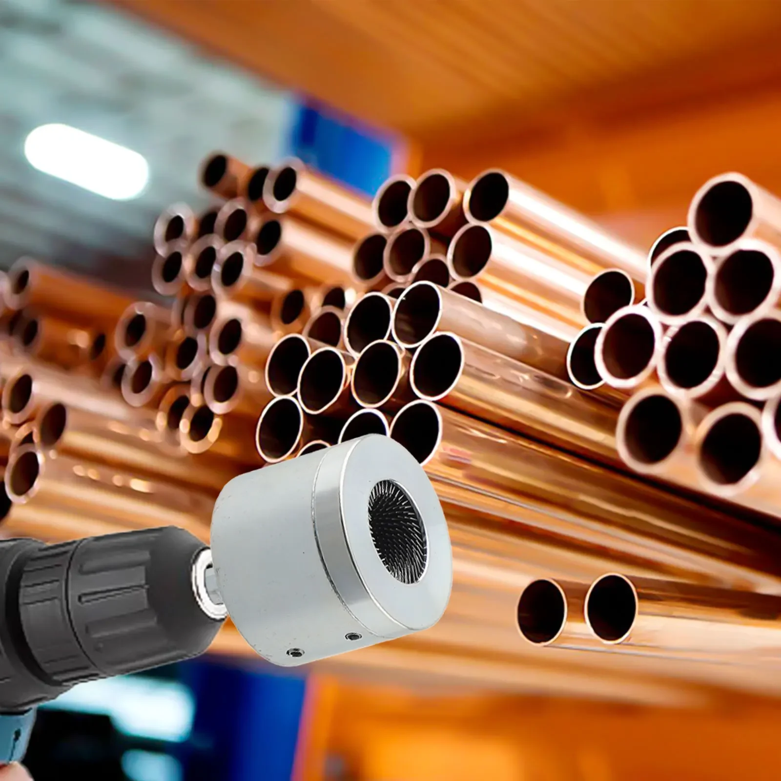 1/2pcs 15mm/22mm Electric Drill Pipe Cleaner Copper Pipe Metal Pipe Cleaning Brush Power Tool Accessories Versatile Tool
1/2pcs 15mm/22mm Electric Drill Pipe Cleaner Copper Pipe Metal Pipe Cleaning Brush Power Tool Accessories Versatile Tool