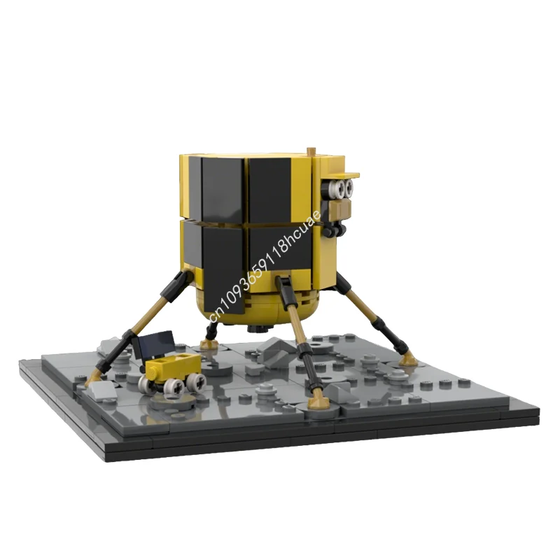 324 детали MOC Hakuto R Lunar Lander Rashid Tenacious: Конструктор-модель космического аппарата, идея для рождественского подарка, развивающая игрушка
324 детали MOC Hakuto R Lunar Lander Rashid Tenacious: Конструктор-модель космического аппарата, идея для рождественского подарка, развивающая игрушка