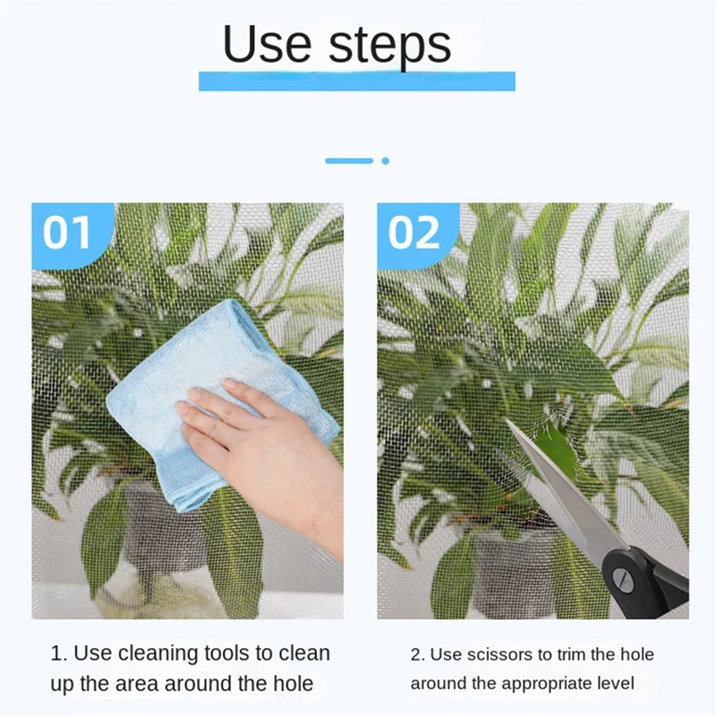 Efficient-Window Mosquito Net Repair Tape, Self-Adhesive Window Screen Repair Sheet
Efficient-Window Mosquito Net Repair Tape, Self-Adhesive Window Screen Repair Sheet