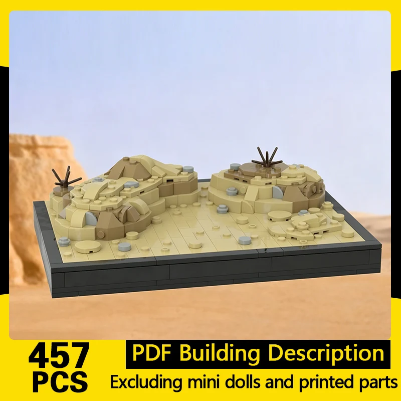 Star Movies Model MOC Building Bricks Desert Battle Scene Diorama Modular Technology Gifts Holiday Assemble Children Toys Suit
Star Movies Model MOC Building Bricks Desert Battle Scene Diorama Modular Technology Gifts Holiday Assemble Children Toys Suit