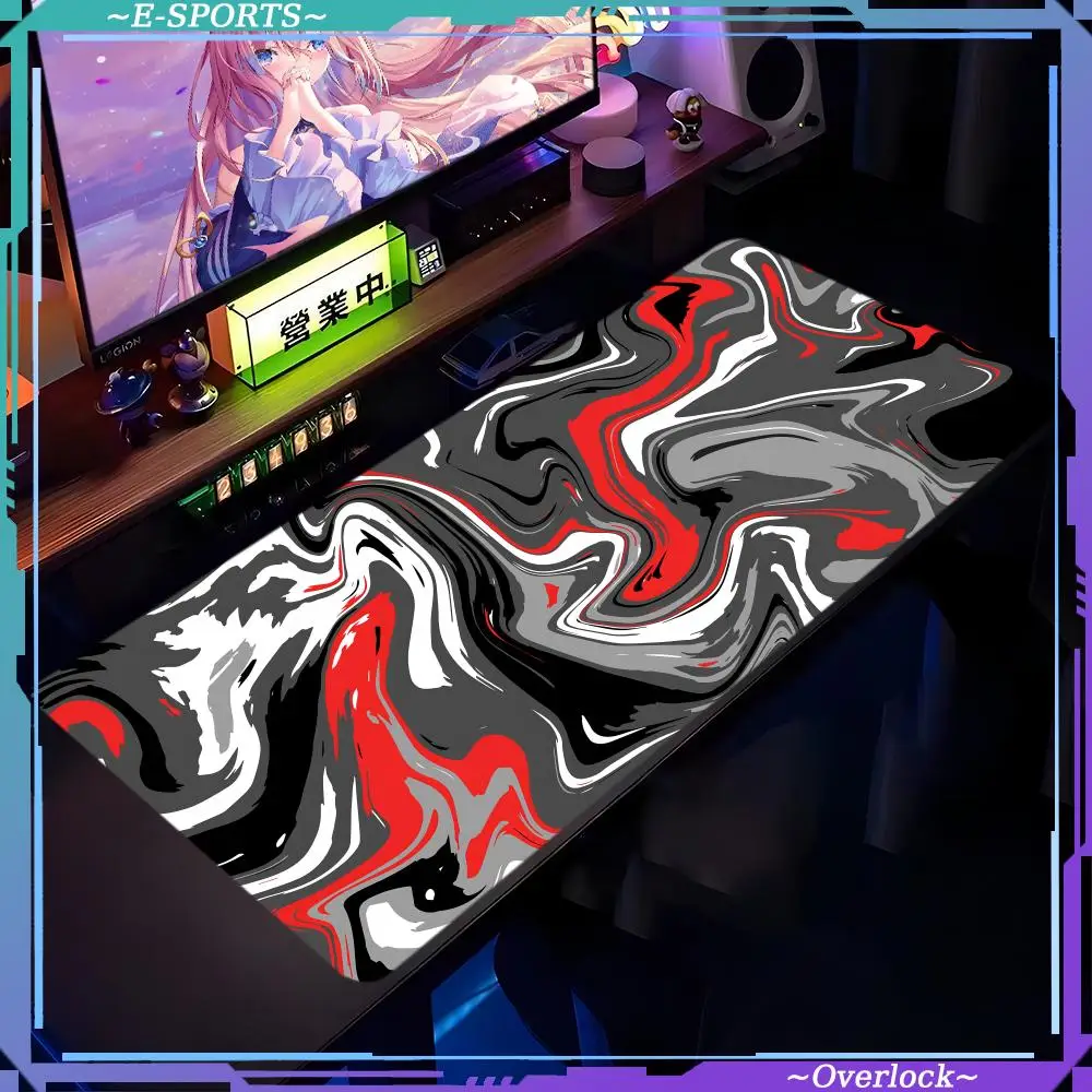 Strata Liquid Large MousePad Cute Desktop Accessory Gaming Keyboard Pad Thickened Rubber Desk mat Pink Art Lock Edge Mouse Pad
Strata Liquid Large MousePad Cute Desktop Accessory Gaming Keyboard Pad Thickened Rubber Desk mat Pink Art Lock Edge Mouse Pad