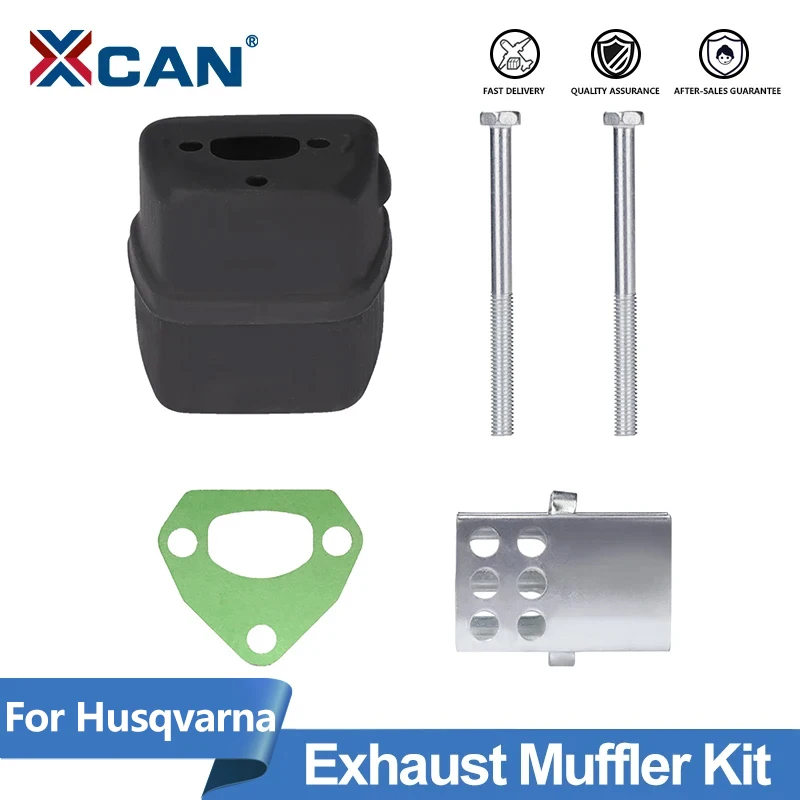 XCAN Комплект прокладок болта глушителя выхлопной системы, замена OEM # 530069415 Детали сайлентблока для Husqvarna 136 137 36 41 141 142.
XCAN Комплект прокладок болта глушителя выхлопной системы, замена OEM # 530069415 Детали сайлентблока для Husqvarna 136 137 36 41 141 142.