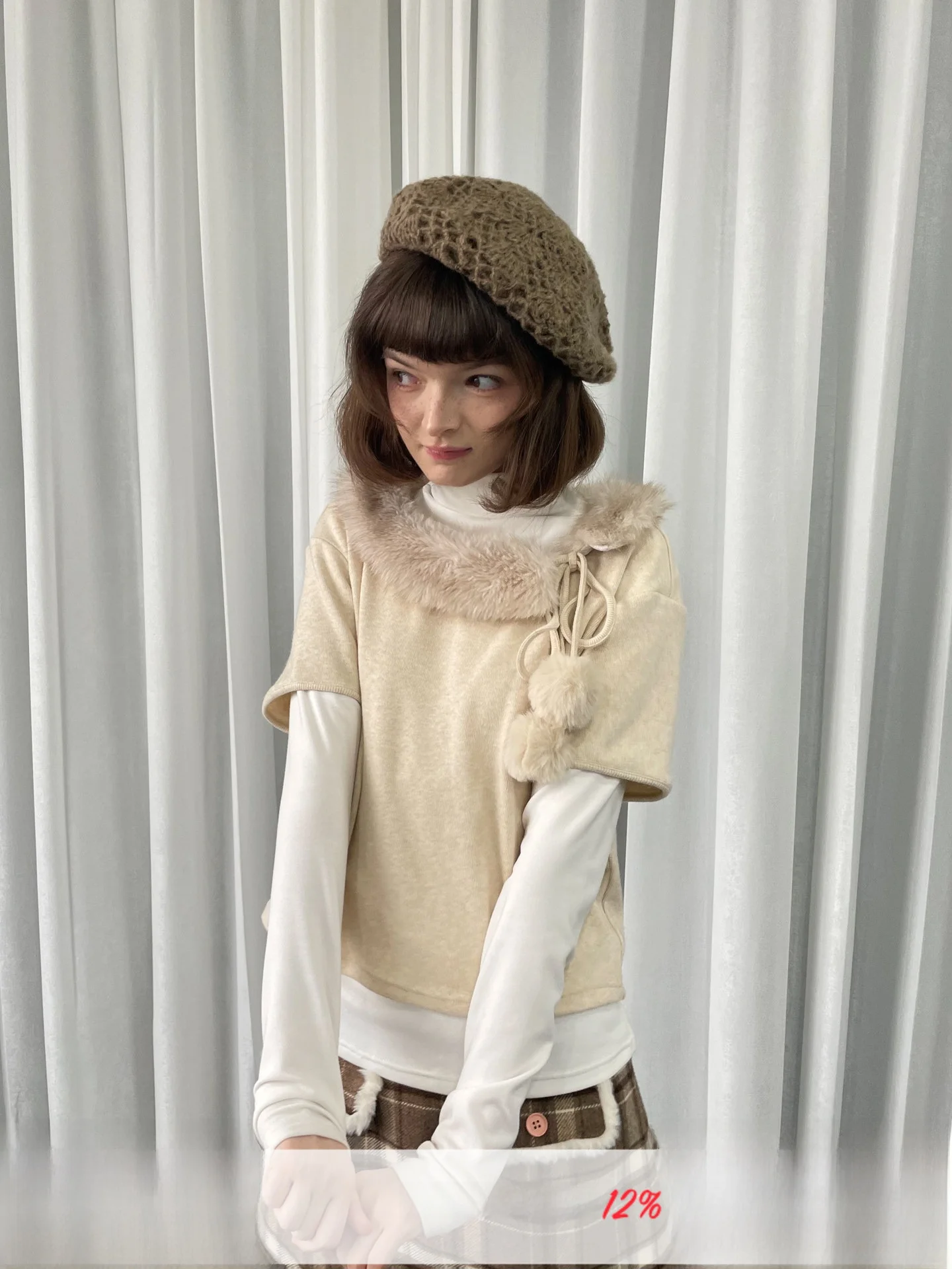 Women's ort Sve Faux Fur Collar Top Loose Fit Autumn Winter Outerwear Sli Slimming Base Layer Knitwear Polyester Blend
Women's ort Sve Faux Fur Collar Top Loose Fit Autumn Winter Outerwear Sli Slimming Base Layer Knitwear Polyester Blend