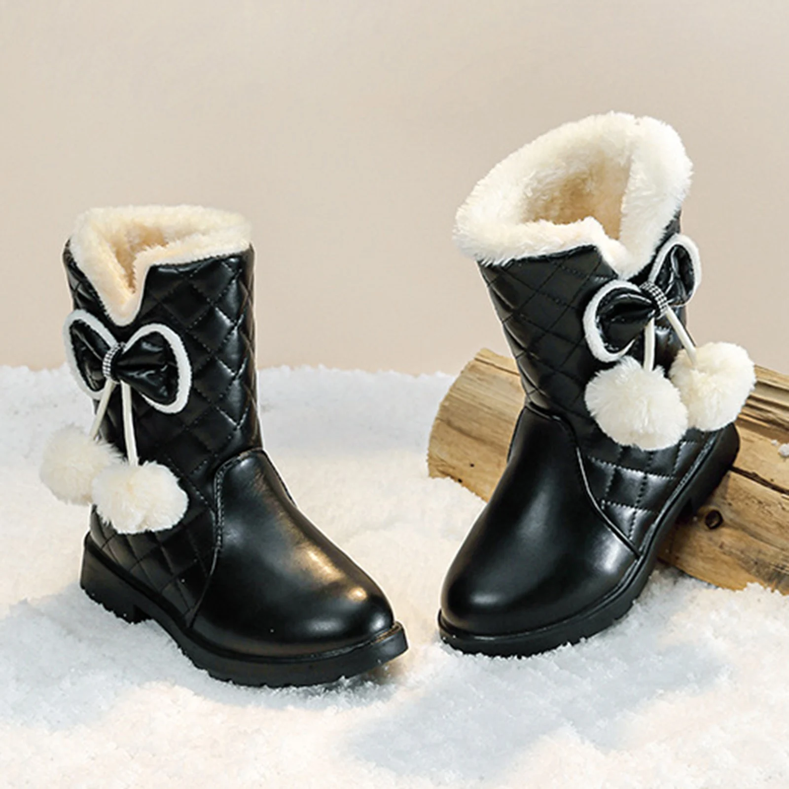 Детские зимние сапоги с мехом и плюшем, новые модные детские сапоги-принцессы, водонепроницаемые, на платформе, теплые, для девочек, с бантом, 2025
Детские зимние сапоги с мехом и плюшем, новые модные детские сапоги-принцессы, водонепроницаемые, на платформе, теплые, для девочек, с бантом, 2025