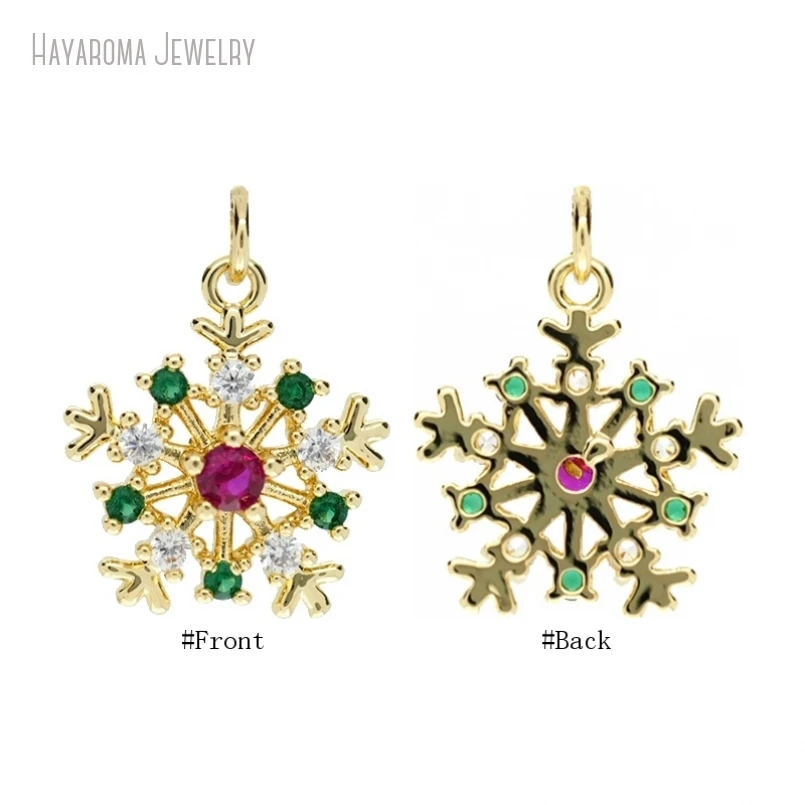 10Pcs Wholesale Metal Christmas Jewelry Gold Color Pendant Enamel Copper Geometric Snowflake Charms
10Pcs Wholesale Metal Christmas Jewelry Gold Color Pendant Enamel Copper Geometric Snowflake Charms