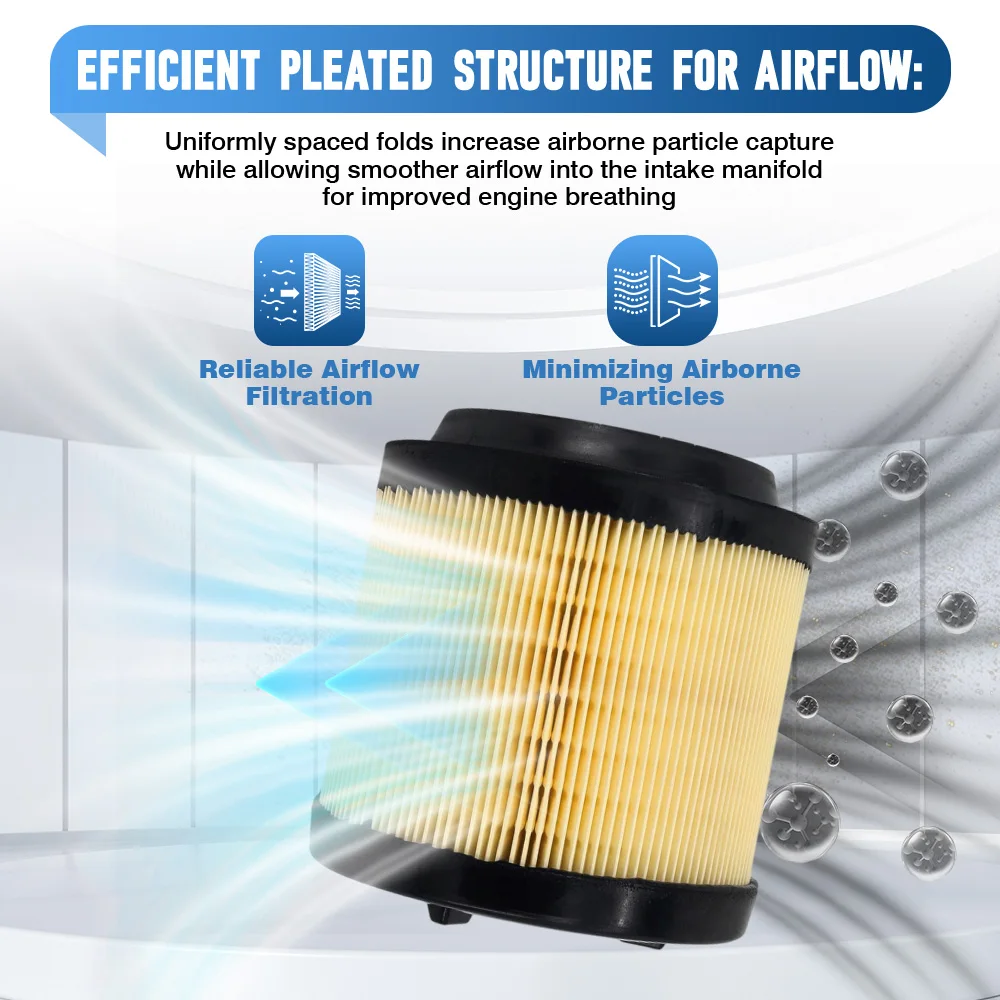 MB3G-9601AA Engine Air Filter for Ford Bronco V6 2.7L L4 2.3L 2021 2022 2023 2024 Ranger L4 2.3L 2024 MB3Z-9601A
MB3G-9601AA Engine Air Filter for Ford Bronco V6 2.7L L4 2.3L 2021 2022 2023 2024 Ranger L4 2.3L 2024 MB3Z-9601A